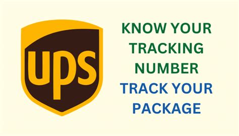 ups tracking by tracking number.